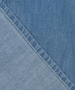 J.PRESS YORK STREET 【UNISEX】クレイジーパターン デニムシャツ ブルー系8