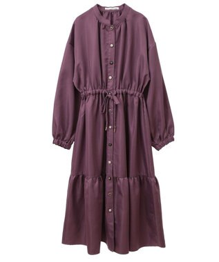 Green Parks ・ＥＬＥＮＣＡＲＥ　ＤＵＥ　イロイロ釦ワンピース Purple