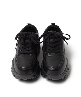 WEGO 厚底ボリュームダッドスニーカー ブラック