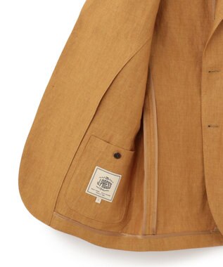 J.PRESS MEN 【SAFILIN】リネンキャンブリック ジャケット キャメル系