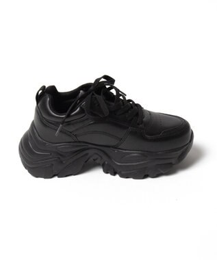 WEGO 厚底ボリュームダッドスニーカー ブラック