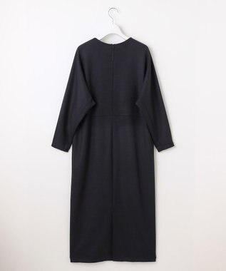 自由区 【カタログ掲載】TWダンボールジャージ ワンピース ネイビー