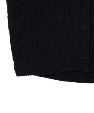 JOSEPH コットンテリー　カーディガン Black