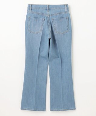 ANY 【洗濯機可/ストレッチ】デニムフレアパンツ ライトインディゴ