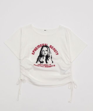 WEGO ヴィンテージライクドロストちびT ホワイト