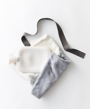 LOOM&SPOOL FOL綿毛布湯たんぽセット（ファシー） グレーLP-004042GY
