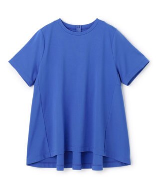 UNFILO L BEAUTY FORM-T バックフレアTシャツ ブルー
