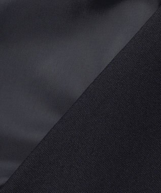 ANY SIS 褒めらレディストレッチ カラーレス ジャケット ネイビー