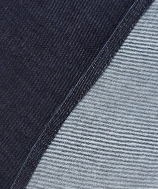 UNFILO 【セットアップ着用可】UNFILO DENIM light ノースリーブブラウス インディゴ