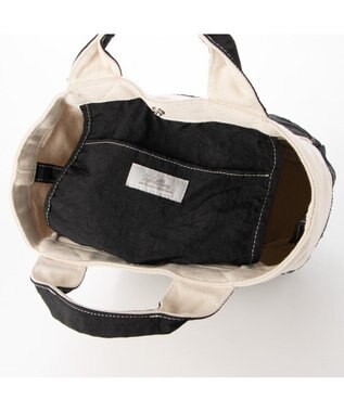 UNBILLION cachecache 製品洗いキャンバス×ナイロントートS ブラック
