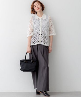 23区 VIOLAd'ORO 2WAY ナイロン トートバッグ (Sサイズ) ブラック系