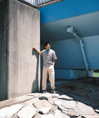 SHARE PARK MENS 【撥水・UVカット・ストレッチ・軽量 】ナイロンカーゴパンツ（Lサイズ） ベージュ系