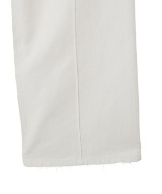 YECCA VECCA 綿麻バギーツイルパンツ Off White