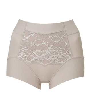 BRADELIS New York 【BRADELIS NewYork peace】綿混キャッチFITショーツ23 ブラデリス 補正下着 パールグレージュ