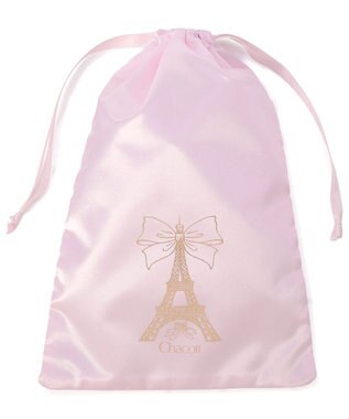 Chacott エッフェル半メッシュ巾着M ピンク