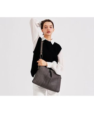 genten ペッレテッシル ショルダー グレー