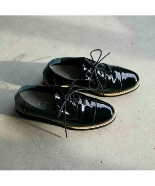  <D'ICI>ソフトレースアップシューズ