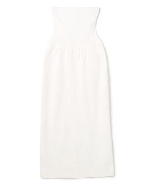 BEIGE， CESTAS / ニットスカート White