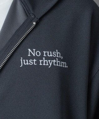 WEGO 【ユニセックス着用ITEM】アンサンブルZIPパーカー（LS） ブラック中濃色