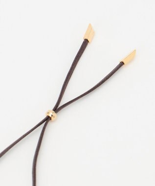 23区 ダブルリングトップネックレス ゴールド系