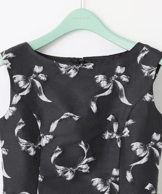 TOCCA 【洗える】RIBBON WALTZ ドレス ブラック系