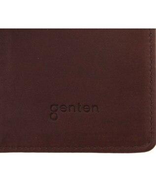 genten カットワーク 二つ折り財布 ノウチャ