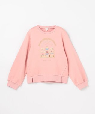 組曲 KIDS 【80-100㎝】パティスリー トレーナー ピンク