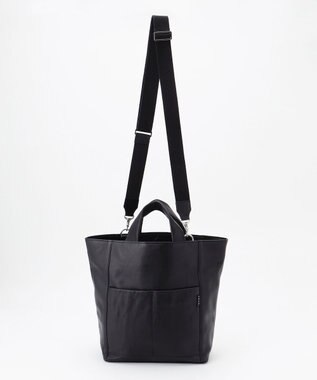 YUSHI NUANCE - TOTE SHOULDER 本革トートショルダー ブラック