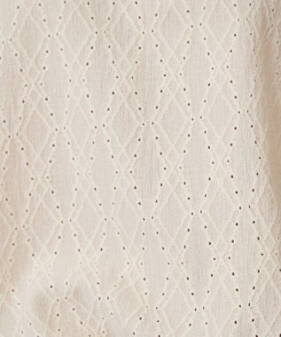 AMERICAN HOLIC フレンチスリーブ総レースプルオーバー Light Beige