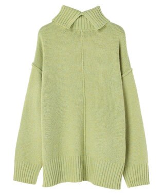 CRAFT STANDARD BOUTIQUE センタータックニットプルオーバー Light Green