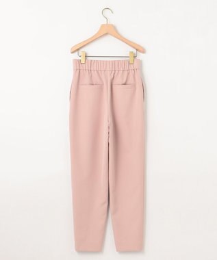 組曲 【洗える・ストレッチ】プランタンカラークロップド パンツ ピンク系