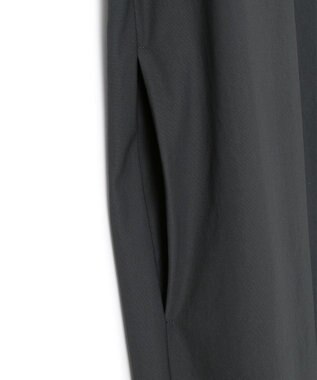 ICB L 【WEB限定・洗える】 アトラストリコット ストレートワンピース チャコール系