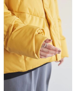 AMERICAN HOLIC キルポカカラフルポケッタブルフードコート Yellow