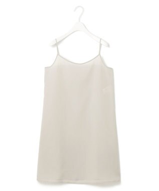 ICB L 【UVケア・接触冷感・速乾・防シワ・洗える】FluidBackSatinドルマンスリーブワンピース トープ系