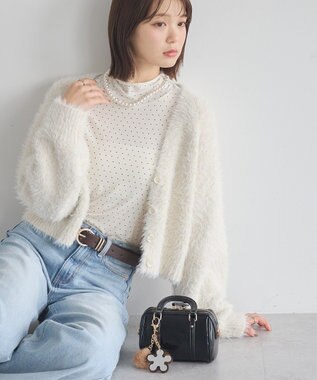 earth music&ecology パールショートネックレス Gold