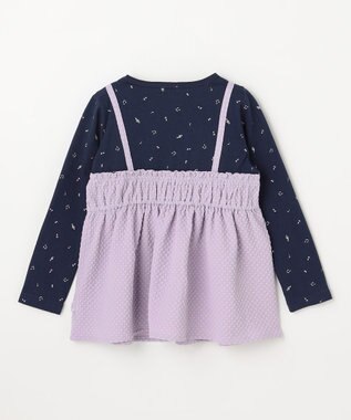 組曲 KIDS 【110-140㎝】メロディ ビスチェトップス ラベンダー