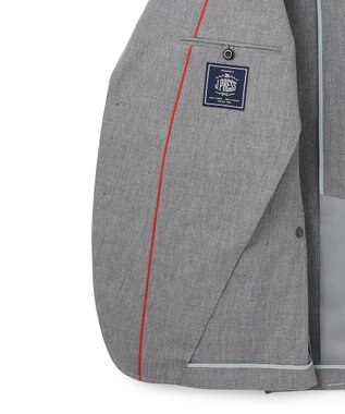 J.PRESS MEN 【J.PRESS ORIGINALS】Magic Cuba Wool Cotton Hopsack 3B Jacket / Made in Japan ライトグレー系