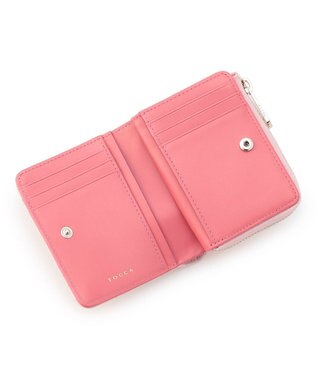 TOCCA TRACE PAVE BIFOLD WALLET 二つ折り財布 ピンク系