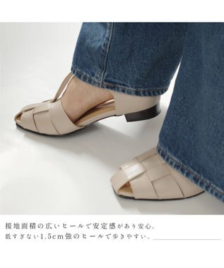 Pointer 日本製 本革グルカサンダル トープ