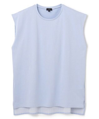 【洗える】アクロスプリント×ジャージー　カットソー