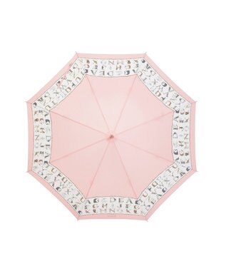 MOONBAT ポール & ジョー (PAUL & JOE ACCESSOIRES) ABC Garden アニマル 長傘 竹手元 ピーチ