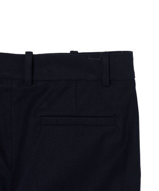 JOSEPH 【FOUNDATIONS】ギャバジンストレッチ フィットフレアートラウザーズ Navy