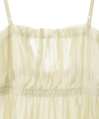 Green Parks バルーンキャミビスチェ Ivory