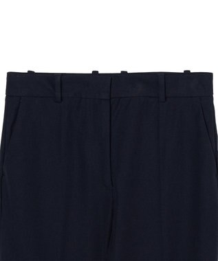 JOSEPH 【FOUNDATIONS】ギャバジンストレッチ フィットフレアートラウザーズ Navy