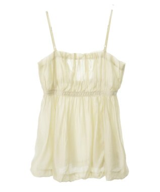 Green Parks バルーンキャミビスチェ Ivory