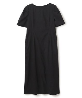 UNFILO L 【mi-molletコラボ】FINE MOVE Iラインワンピース ブラック