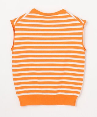 ANY ツインニットセット（ノースリーブニット＋カーディガン） マリーゴールド