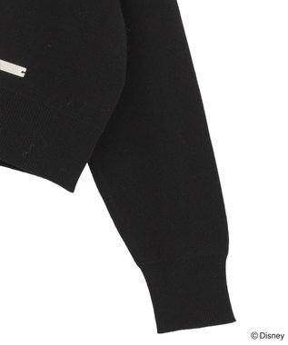 Green Parks VILLAINS/アシンメトリーニットカーディガン White