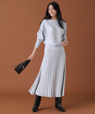 ANY SIS CICA加工 ビューティドルマン ニット シルバー