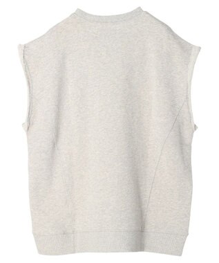 Green Parks ・Ｄｏｕｂｌｅ　Ｆｌａｇｓ　ウラケノースリーブスウェット Gray Mixture